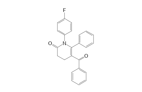 5-Benzoyl-1-(4-fluorophenyl)-6-phenyl-3,4-dihydropyridin-2(1H)-one