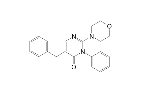 5-Benzyl-2-morpholin-4-yl-3-phenylpyrimidin-4(3H)-one