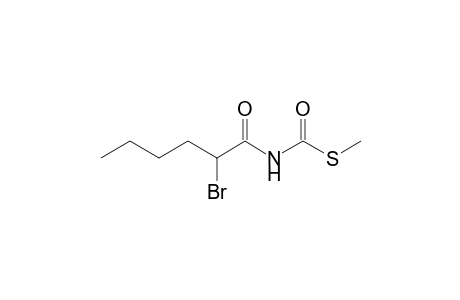 N-(2'-Bromohexanoyl)-S-methylthiolcarbamate