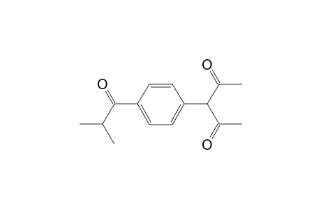 3-(4'-Isobutyryl)phenylpentane1,3-dione
