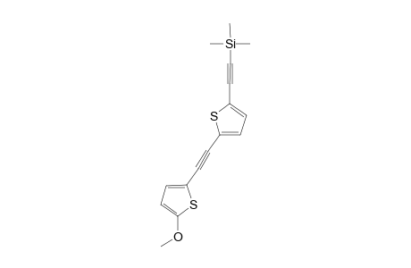 2-(5-METHOXYTHIEN-2-YLETHYNYL)-5-(TRIMETHYLSILYLETHYNYL)-THIOPHENE