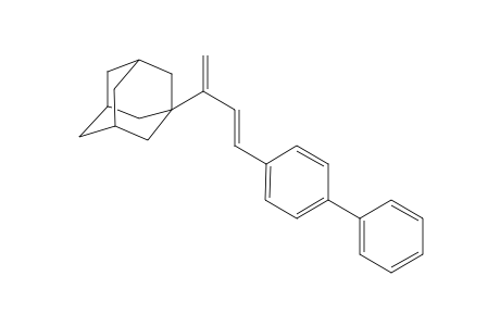1-((E)-4-([1,1'-biphenyl]-4-yl)buta-1,3-dien-2-yl)adamantane