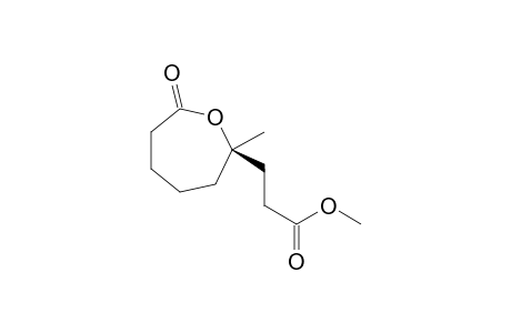 (R)-(+)-6-Carbomethoxyethyl-6-methyl-.epison.carprolactone
