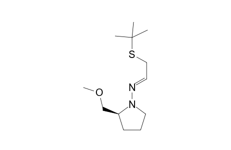 (E)-2-(tert-butylthio)ethylidene-[(2S)-2-(methoxymethyl)pyrrolidino]amine