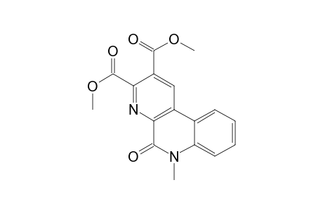 Benzo[f][1,7]naphthyridine-2,3-dicarboxylic acid, 5,6-dihydro-6-methyl-5-oxo-, dimethyl ester
