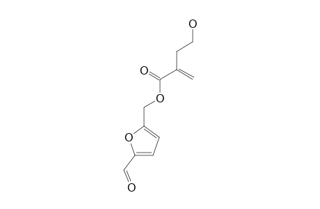 (5-FORMYLFURAN-2-YL)-METHYL-4-HYDROXY-2-METHYLENEBUTANOATE