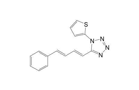 5-[(1E,3E)-4-phenylbuta-1,3-dienyl]-1-(2-thienyl)tetrazole