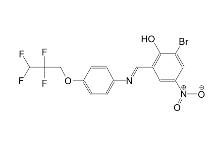 phenol, 2-bromo-4-nitro-6-[(E)-[[4-(2,2,3,3-tetrafluoropropoxy)phenyl]imino]methyl]-