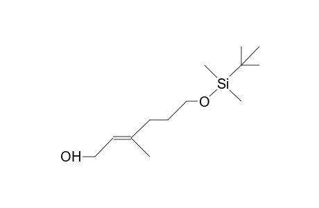 (E)-6-(T-Butyl-dimethyl-siloxy)-3-methyl-2-hexen-1-ol