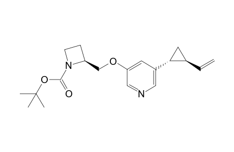 3-[[1-(tert-Butoxycarbonyl)-2(S)-azetidinyl]methoxy]-5-((1S,2R)-2-vinylcyclopropyl)pyridine