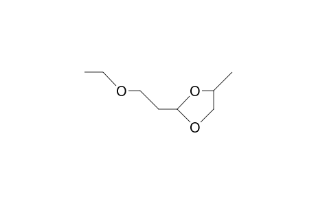 cis-2-(2-Ethoxy-ethyl)-4-methyl-1,3-dioxolane