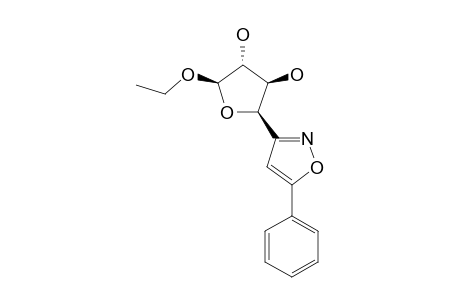 3-(ETHYL-BETA-D-XYLOFURANOSID-4-YL)-5-PHENYLISOXAZOLE