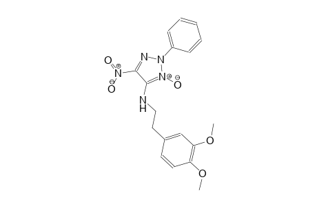 N-[2-(3,4-dimethoxyphenyl)ethyl]-5-nitro-2-phenyl-2H-1,2,3-triazol-4-amine 3-oxide