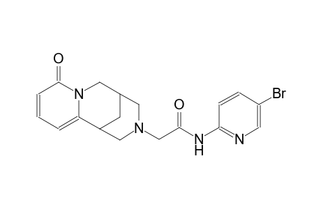 N-(5-bromopyridin-2-yl)-2-(8-oxo-5,6-dihydro-1H-1,5-methanopyrido[1,2-a][1,5]diazocin-3(2H,4H,8H)-yl)acetamide