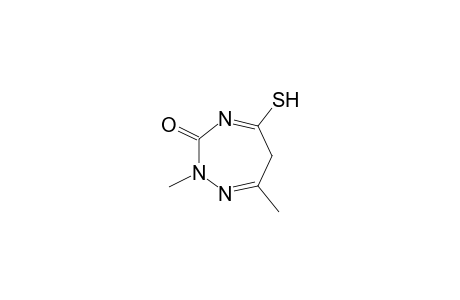 2,7-Dimethyl-5-thioxo-2,4,5,6-tetrahydro-3H-1,2,4-triazepin-3-one