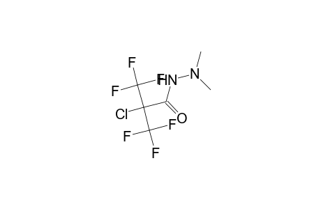 2-chloro-3,3,3-trifluoro-N',N'-dimethyl-2-(trifluoromethyl)propanohydrazide
