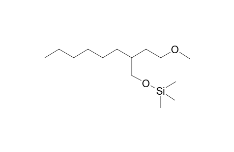 ([2-(2-Methoxyethyl)octyl]oxy)(trimethyl)silane