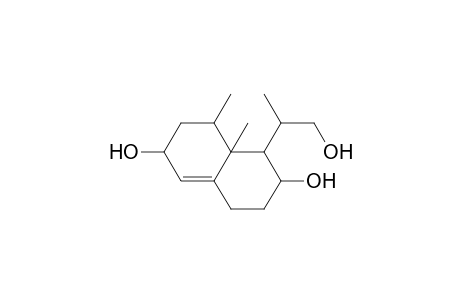 2,6-Naphthalenediol, 1,2,3,4,6,7,8,8a-octahydro-1-(2-hydroxy-1-methylethyl)-8,8a-dimethyl-