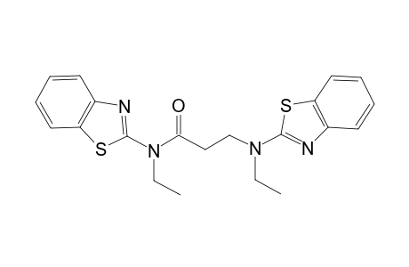 1-(N-ethyl-N-(2-benzothiazolyl)carbamoyl)-2-(N-ethyl-N-(2-benzothiazoly)amino)ethane