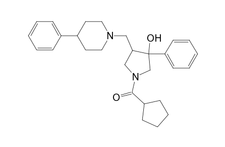 Cyclopentyl-(3-hydroxy-3-phenyl-4-[(4-phenylpiperidin-1-yl)methyl]pyrrolidin-1-yl)methanone