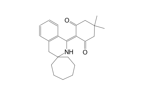 5,5-dimethyl-2-spiro[2,4-dihydroisoquinoline-3,1'-cycloheptane]-1-ylidenecyclohexane-1,3-dione