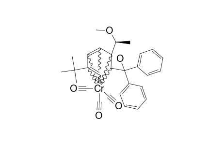 (+/-)-(1PR,1''R)-(1PS,1''S)-6-ETA-[2-(1-METHOXYETHYL)-5-TERT.-BUTYL-(DIPHENYLHYDROXYMETHYL)-BENZENE]-TRICARBONYLCHROMIUM(0)