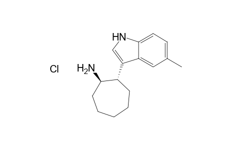 trans-3-(2-Aminocycloheptyl)-5-methylindole hydrochloride