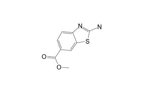 6-benzothiazolecarboxylic acid, 2-amino-, methyl ester