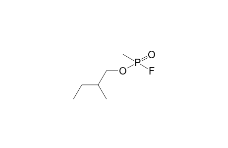 2-Methyl-1-butyl methylphosphonofluoridate
