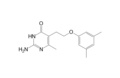 2-Amino-5-[2-(3,5-dimethylphenoxy)ethyl]-6-methyl-1H-pyrimidin-4-one