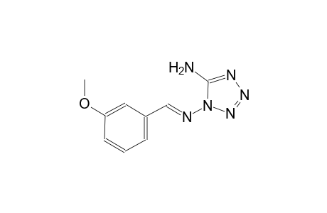 N~1~-[(E)-(3-methoxyphenyl)methylidene]-1H-tetraazole-1,5-diamine