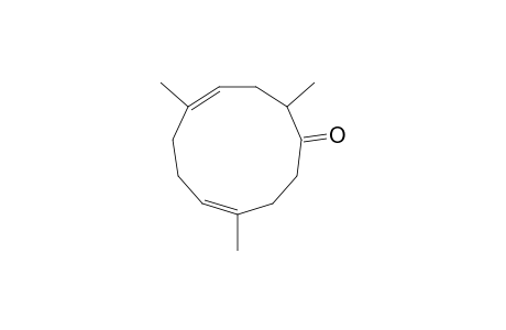 2,5,9-Trimethylcycloundeca-4,8-dienone