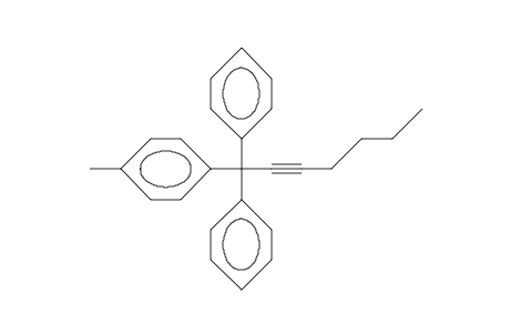 1,1-Diphenyl-1-(4-tolyl)-hept-2-yne