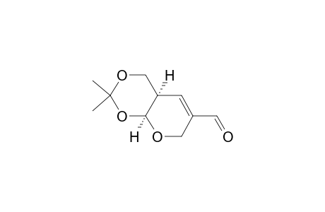 (4aR,8aS)-4,4a,8,8a-Tetrahydro-2,2-dimethyl-6-formylpyrano[2,3-d]-1,3-dioxin