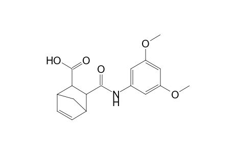 3-[(3,5-dimethoxyphenyl)carbamoyl]-5-norbornene-2-carboxylic acid