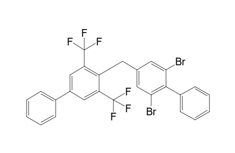 [2,6-Dibromo-4-biphenyl]-[4'-phenyl-2',6'-bis(trifluoromethyl)phenyl]-methane
