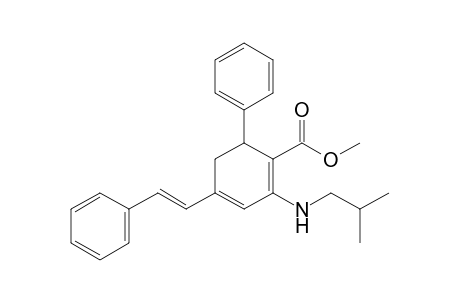 Methyl 2-(Isobutylamino)-6-phenyl-4-styrylcyclohexa-1,3-dienecarboxylate