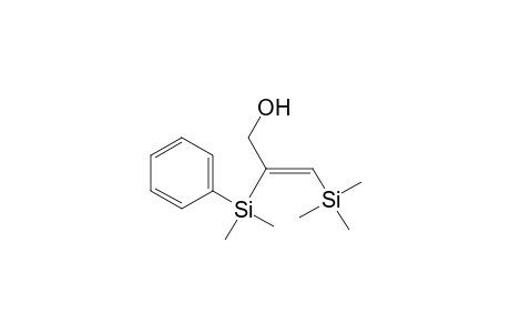 2-Propen-1-ol, 2-(dimethylphenylsilyl)-3-(trimethylsilyl)-, (Z)-
