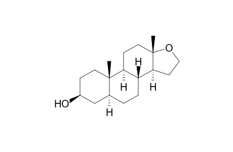 17-Oxaandrostan-3-ol, (3.beta.,5.alpha.)-