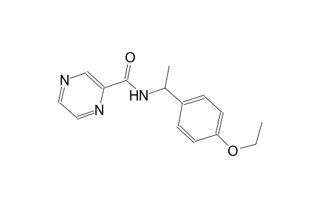 N-[1-(4-ethoxyphenyl)ethyl]-2-pyrazinecarboxamide