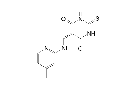 5-{[(4-methyl-2-pyridinyl)amino]methylene}-2-thioxodihydro-4,6(1H,5H)-pyrimidinedione
