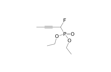 Diethyl 1-fouoro-2-butynephosphate