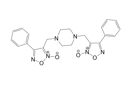 N,N'-bis[(4''-Phenyl-1",2",5"-oxadiazol-3"-yl)methyl]-piperazine - N(2), N'(2)-Dioxide)