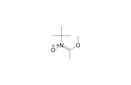 Methyl N-(1,1-dimethylethyl)ethanimidate N-oxide