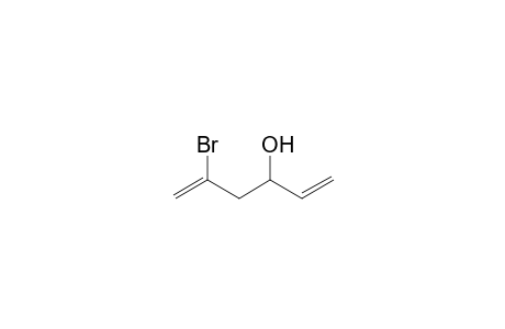 2-Bromo-1,5-hexadien-4-ol