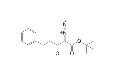 t-Butyl 5-phenyl-2-diazo-3-oxopentanoate
