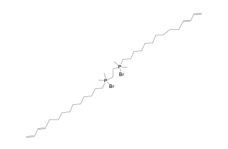 1,2-BIS-(TETRADECA-11,13-DIENYLDIMETYHLPHOSPHINO)-ETHANE-DIBROMIDE