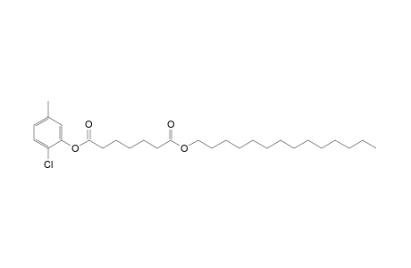Pimelic acid, 2-chloro-5-methylphenyl tetradecyl ester
