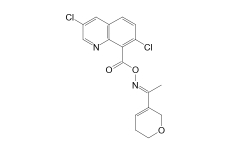 Ethanone, 1-(5,6-dihydro-2H-pyran-3-yl)-, O-[(3,7-dichloro-8-quinolinyl)carbonyl]oxime