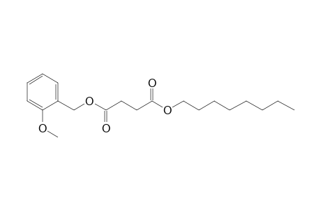 Succinic acid, 2-methoxybenzyl octyl ester